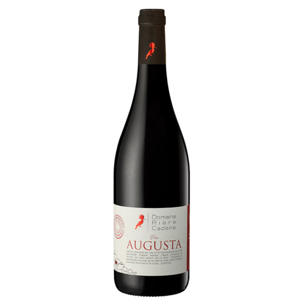 VIA AUGUSTA ROUGE domaine riere cadene vin du roussillon bio